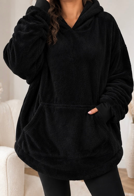 Black – Cozy Hoodie