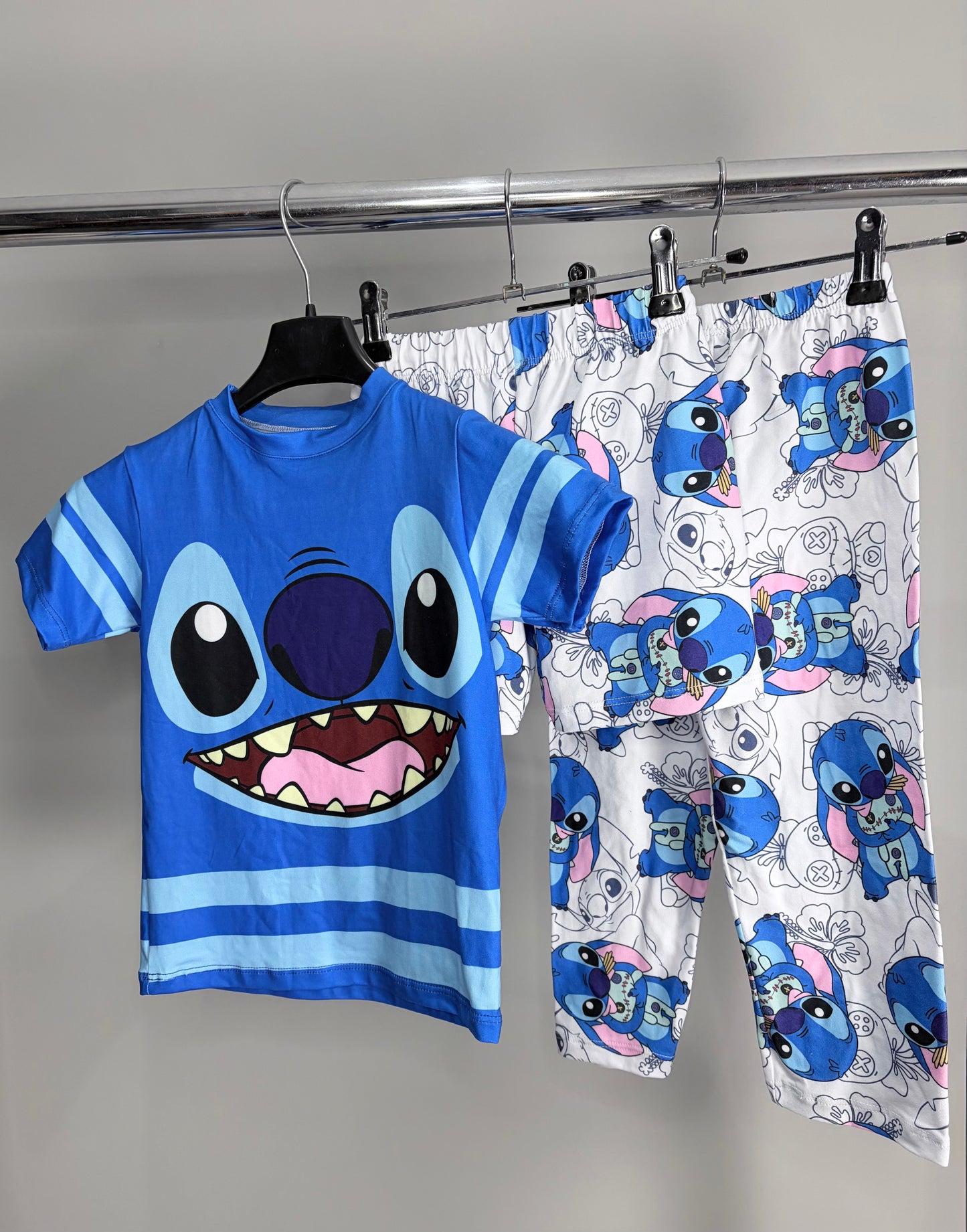 Blue Buddy Pyjama Set – 3-delig (Kinderen)
