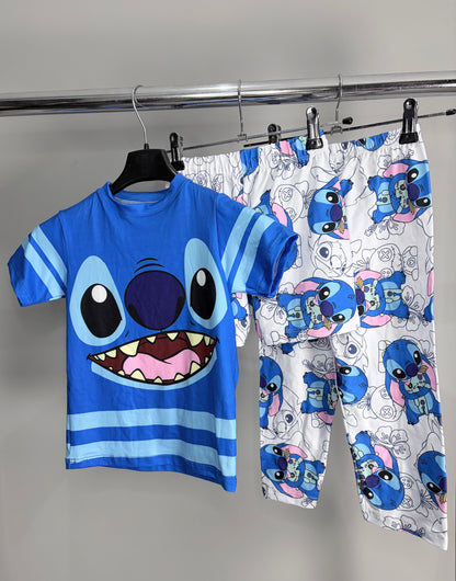 Blue Buddy Pyjama Set – 3-delig (Kinderen)