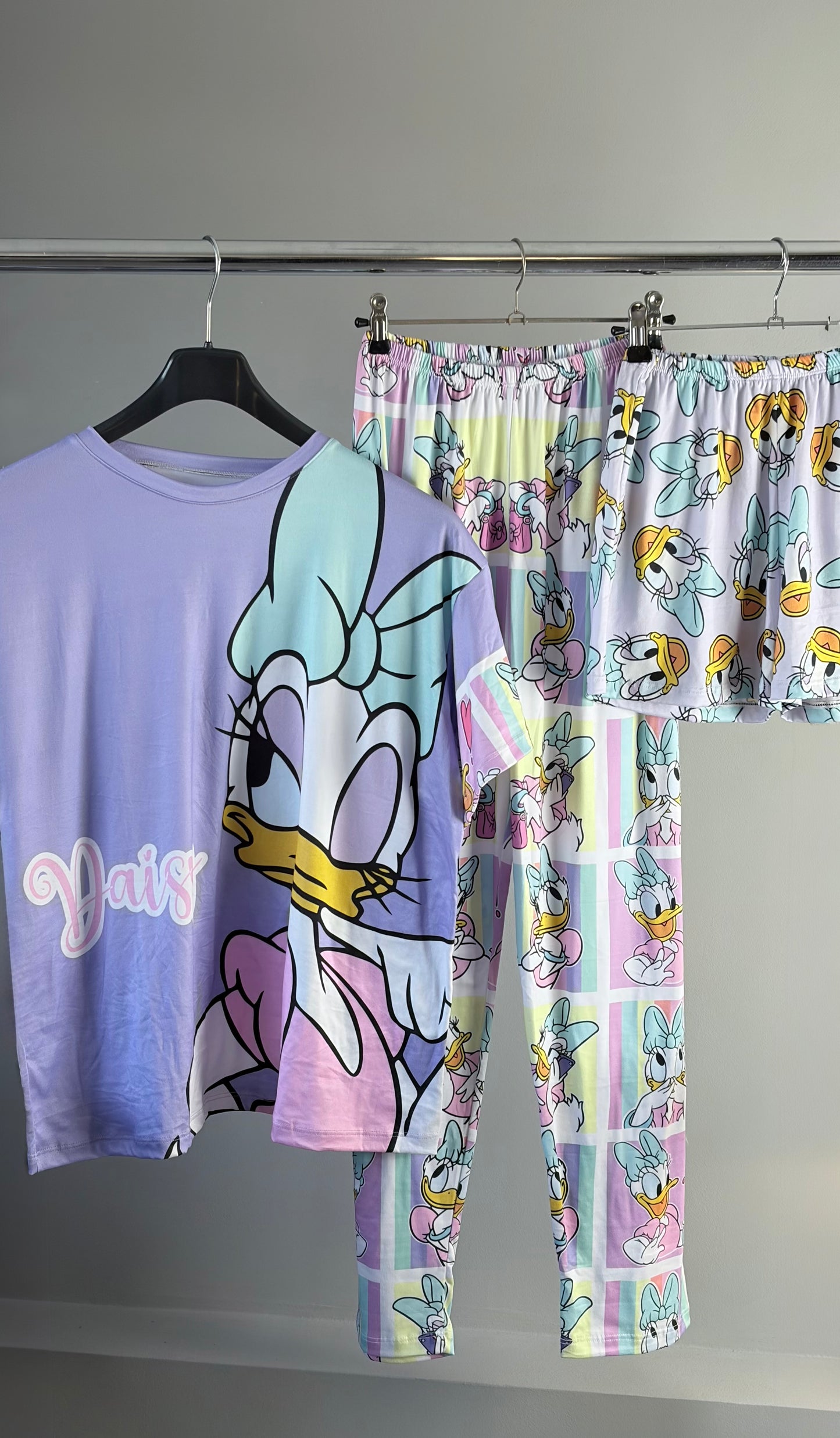 Pastel Daisy – 3-delige Pyjamaset