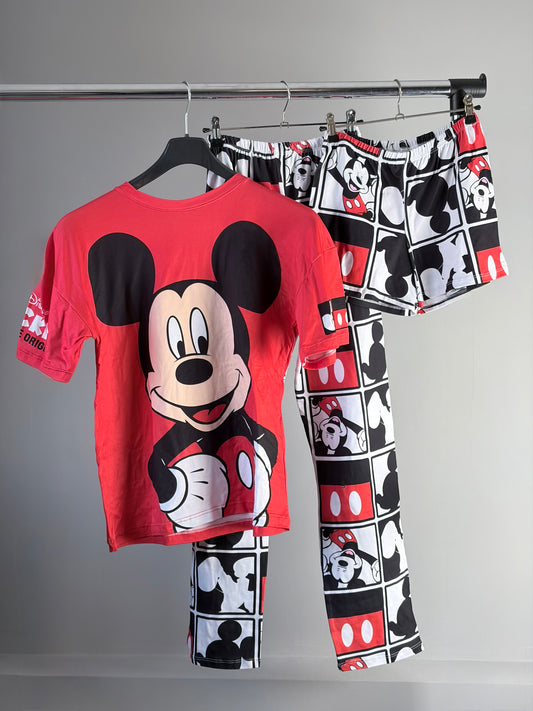 Classic Mouse – 3-delige Pyjamaset