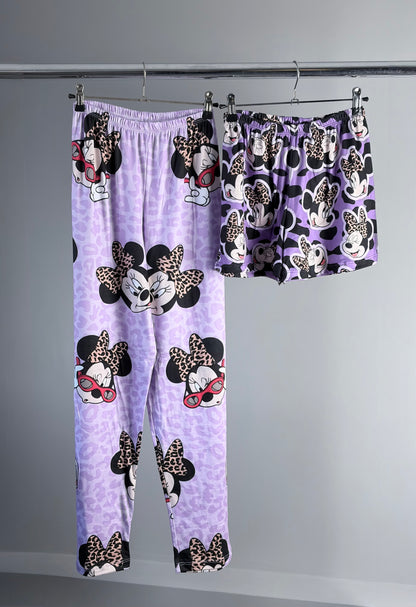 Lavender Chic – 3-delige Pyjamaset